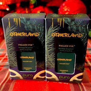 Otherland Fallen Fir 2 Pack of Pura Diffuser Refills | Balsam Fir, Musk & Win